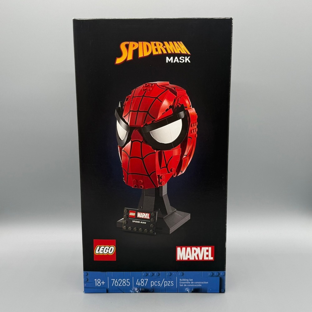 Lego Marvel #76285 Spider-Man Mask Retired Brand New Factory Sealed
